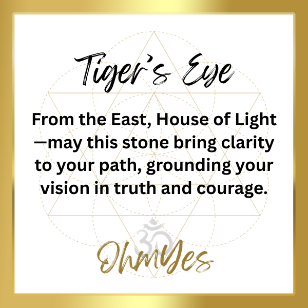 Tiger’s Eye Heart — Grounded Strength in a Gift of Love